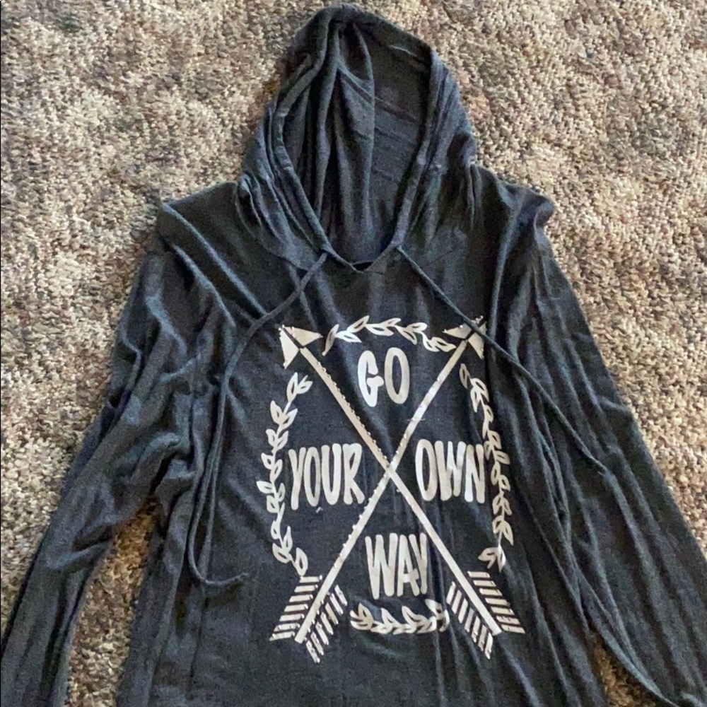 Long sleeve go your own way t shirt